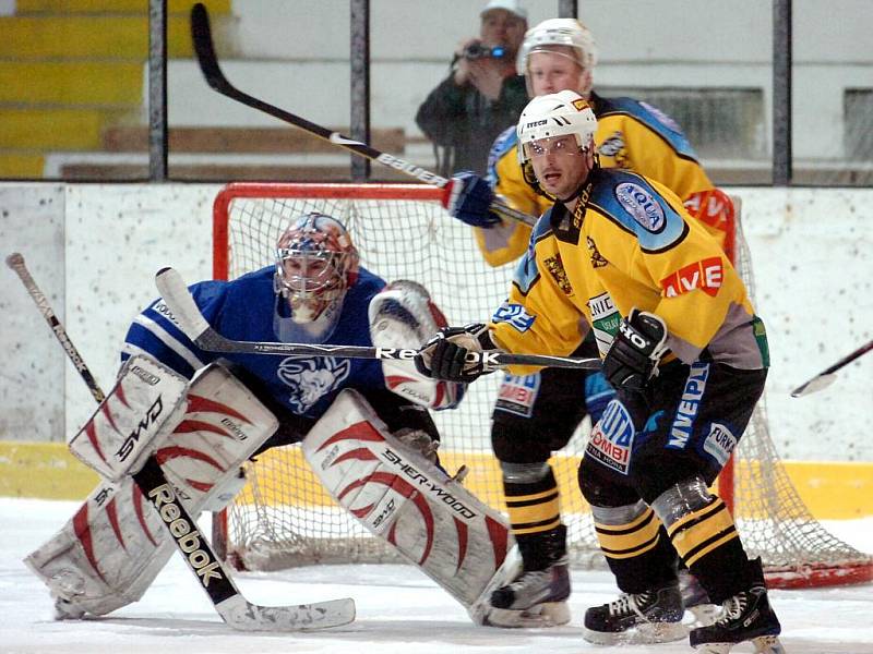 Kolín - Kutná Hora, první zápas play off druhé hokejové ligy, 10. 3. 2010