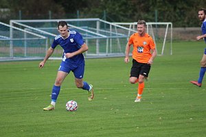 Z fotbalového utkání I.A třídy Vrdy - Hlízov (2:1)