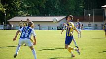 Z utkání Čáslav - Opava 2:3.