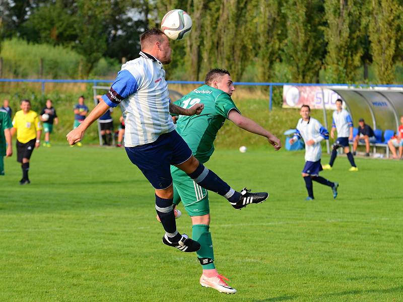 Fotbalisté Sedlce si zajistili postup do čtvrtfinále Poháru OFS po vítězství 3:2 v Suchdole.