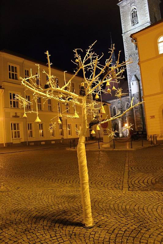 Vánoční výzdoba v Čáslavi 2017.