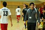 22. kolo Jetbull futsal ligy: Benago Zruč - Nejzbach Vysoké Mýto 2:3, 18. února 2011.