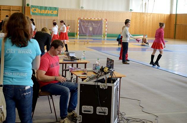 Sportovní halu ve Zruči ovládly mažoretky.