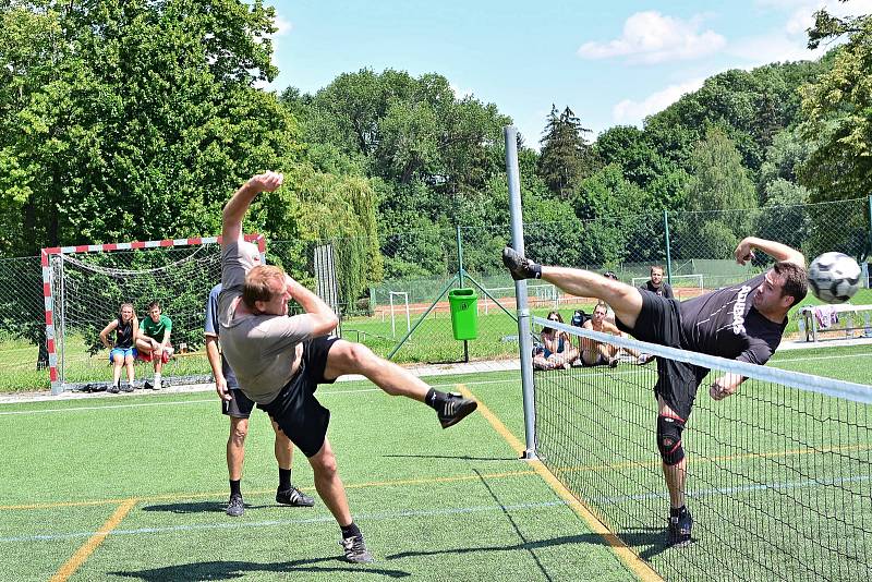 První ročník nohejbalového turnaje se vydařil