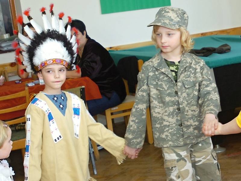 Dětský karneval se uskutečnil v sobotu v Bramborách.