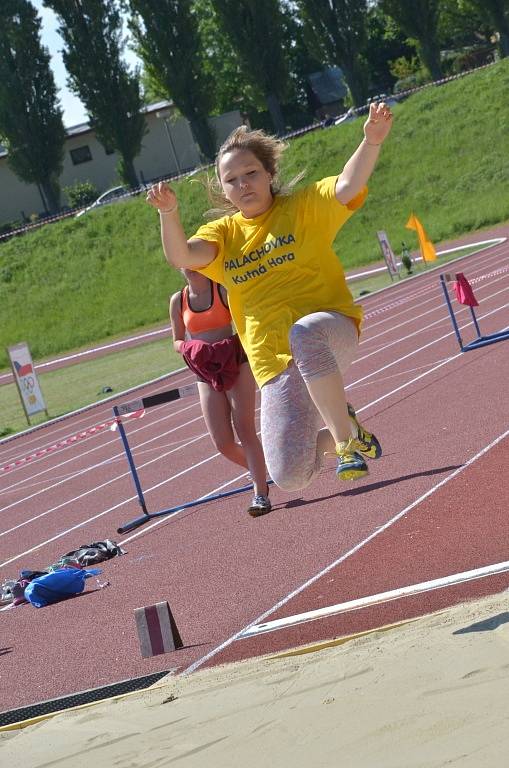 Městské hry v Kutné Hoře, Atletika SKP Olympia - 16. června 2014