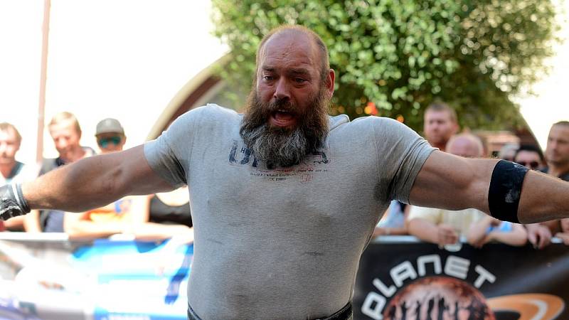 Mistrovství ČR strongman 2015 v Kutné Hoře.