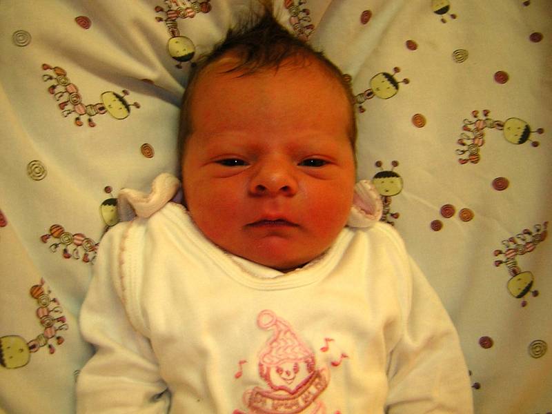 Sofie Balvínová přišla na svět 24. října 2019 v čáslavské porodnici. Vážila 3560 gramů a měřila 50 centimetrů. Doma v Dolanech se z ní těší maminka Zuzana, tatínek Lukáš a dvouletá sestřička Sárinka.
