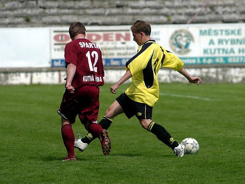 Fotbal dorost: Kutná Hora - Poděbrady