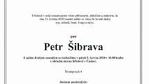 Smuteční parte: Petr Šibrava.