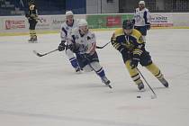 Z hokejového utkání Krajské ligy Kolín B - Kutná Hora (2:3 pp)