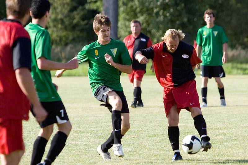 Fotbal III. třída: Chotusice - Soběšín 2:1, neděle 30. srpna 2009