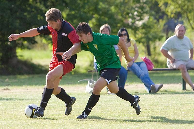 Fotbal III. třída: Chotusice - Soběšín 2:1, neděle 30. srpna 2009