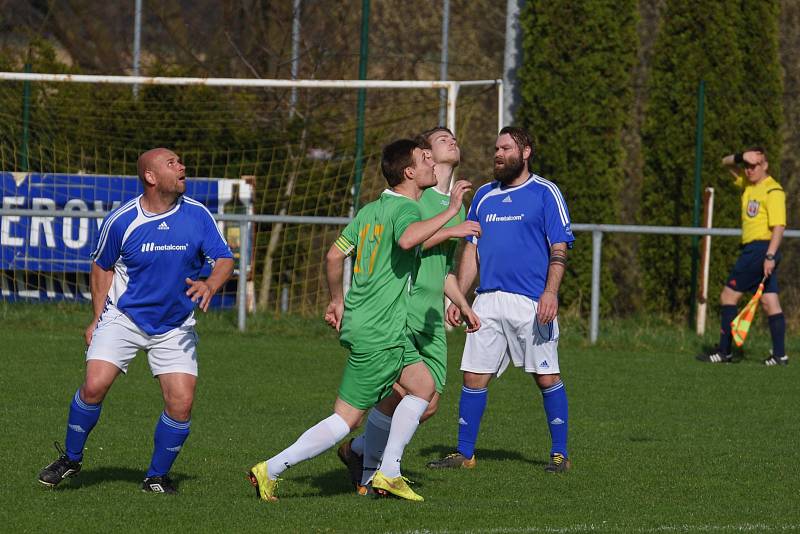 Zápas sedmnáctého kola okresního přeboru vyhrály Zbraslavice nad Chotusicemi 5:1.