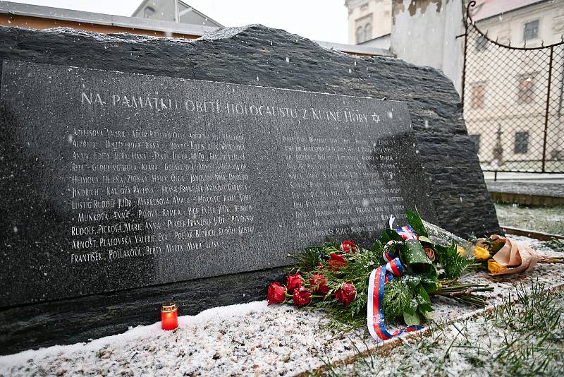Kutná Hora si připomněla oběti holocaustu.