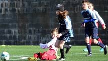 Fotbalový přípravný zápas, mladší žáci, kategorie U13: FK Čáslav - TJ Sokol Družba Suchdol 3:3 (0:1, 2:0, 1:2).