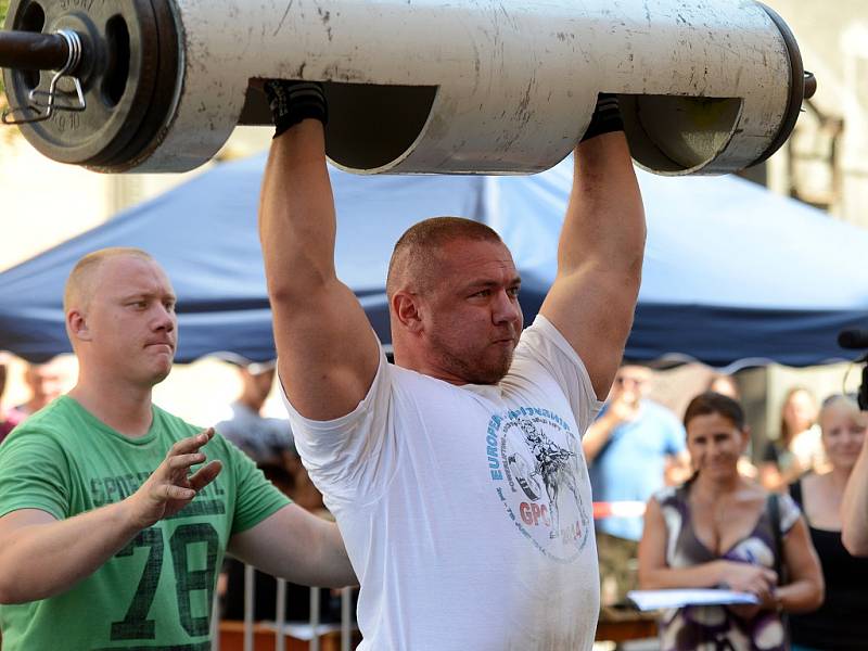 Mistrovství ČR strongman 2015 v Kutné Hoře.