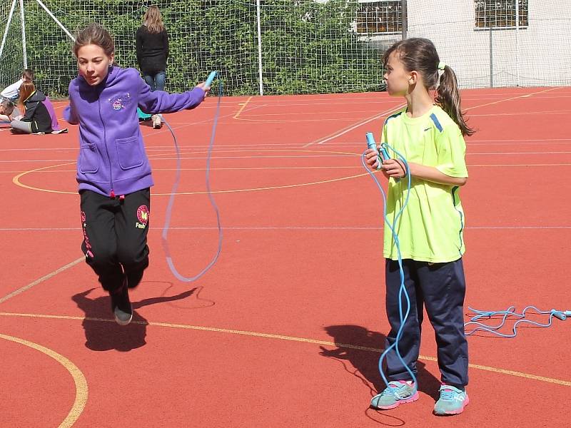 Okresní kolo soutěžního projektu Odznak Všestrannosti Olympijských Vítězů 12. května 2014 v Čáslavi