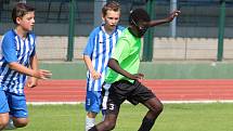 Fotbalový přípravný zápas mladších žáků U13: FK Čáslav - FK Admira Praha 13:2 (4:1, 3:1, 6:0).