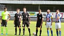 První kolo českého fotbalového poháru MOL Cupu: FK Čáslav - 1. FK Příbram 1:2 (0:2).