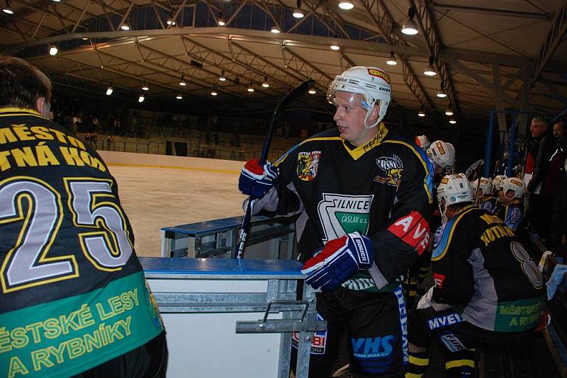 Hokej II. liga: K. Hora - Benešov 4:5, neděle 4. října 2009