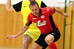 1. kolo Chance futsal ligy: Benago Zruč n. S. - Sparta Praha 5:3, 11. září 2015.