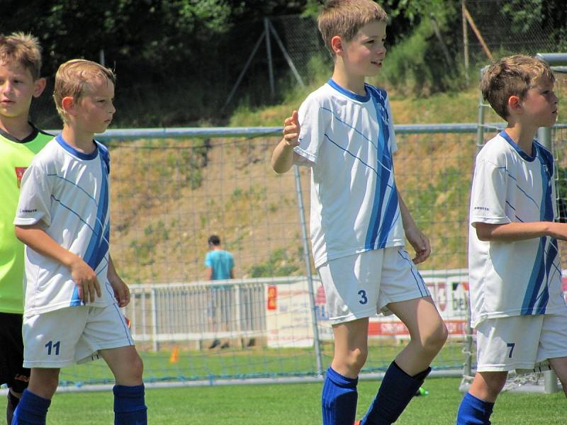 Okresní přebor starších přípravek, sobota 3. června 2017, turnaj v Čáslavi: FK Čáslav – Sparta Kutná Hora 1:6.