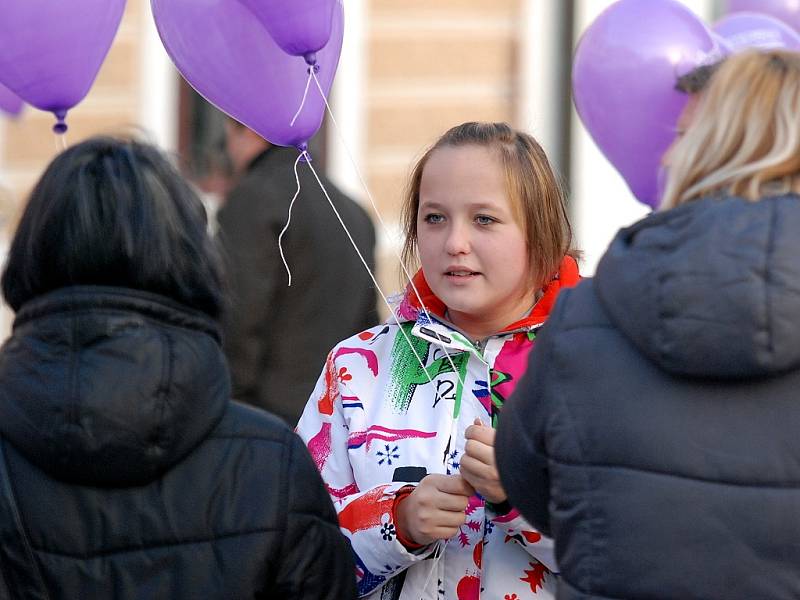 Vypouštění balónků Ježíškovi. 14. 12. 2012