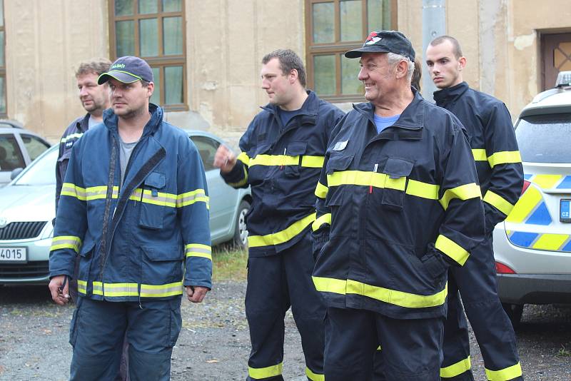 Policisté a hasiči hledali v rámci taktického cvičení dvě osoby.