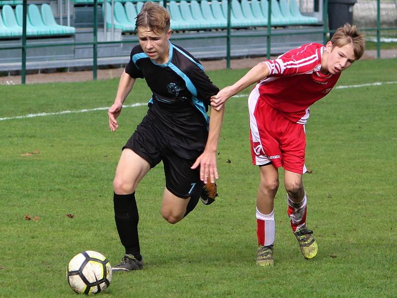 Fotbalová divize starších žáků U14: SK Polaban Nymburk - FK Čáslav 0:3 (0:1).