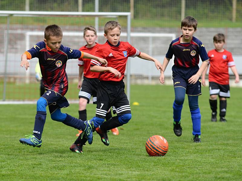 Na kutnohorském stadionu v Lorci se v sobotu odpoledne odehrál fotbalový turnaj přípravek.