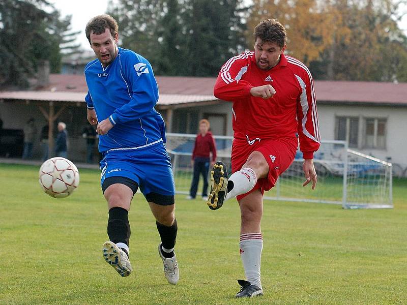 Vrdy B - Bratčice 2:2. 17.10.2010