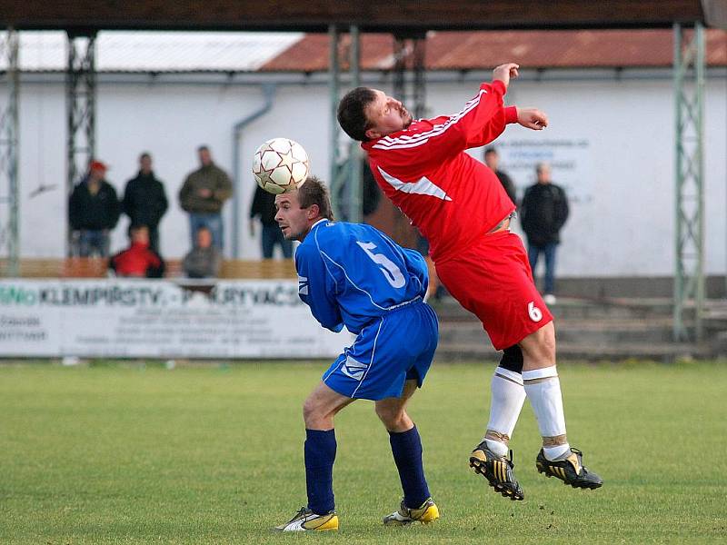 Vrdy B - Bratčice 2:2. 17.10.2010