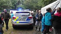 Policisté navštívili děti na táboře na Pančavě