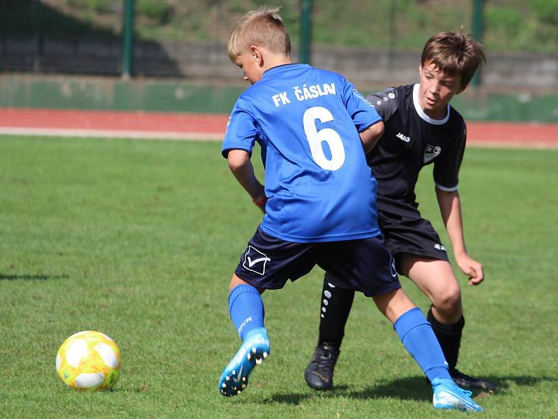 Česká fotbalová liga mladších žáků U12: FK Čáslav - SK Vysoké Mýto 2:9.