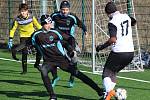 Zimní fotbalová příprava ligových mladších žáků U13: FC Slovan Havlíčkův Brod - FK Čáslav 1:9.