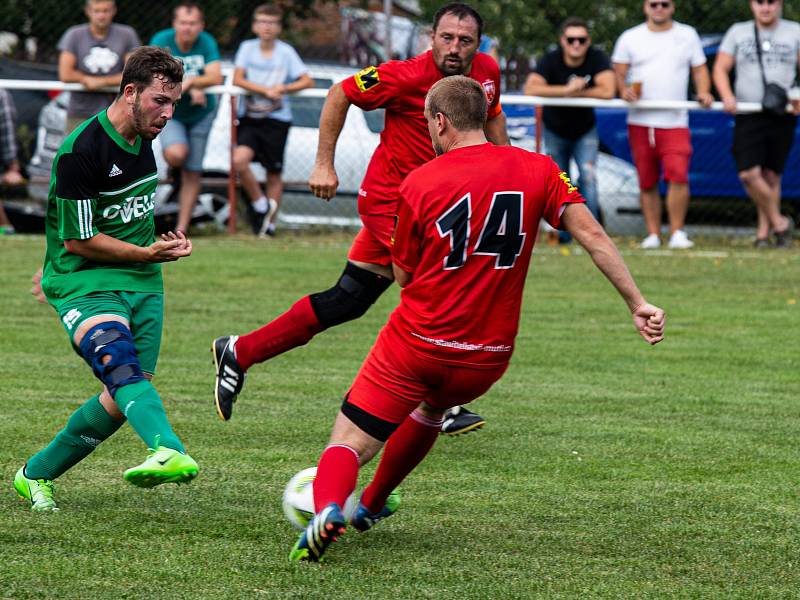 Fotbalová III. třída: TJ Sokol Červené Janovice - FK Miskovice 5:1 (2:0).