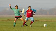 Fotbal, Hlízov - Nové Dvory B, IV. třída, sk. B, 8:1.