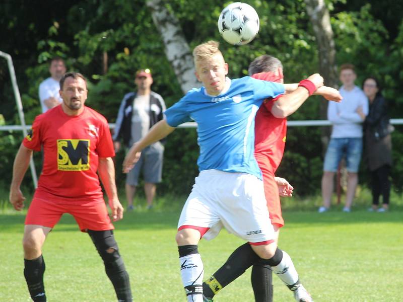 Fotbalový okresní přebor: TJ Sokol Červené Janovice - TJ Slavoj Vrdy 0:7 (0:2).