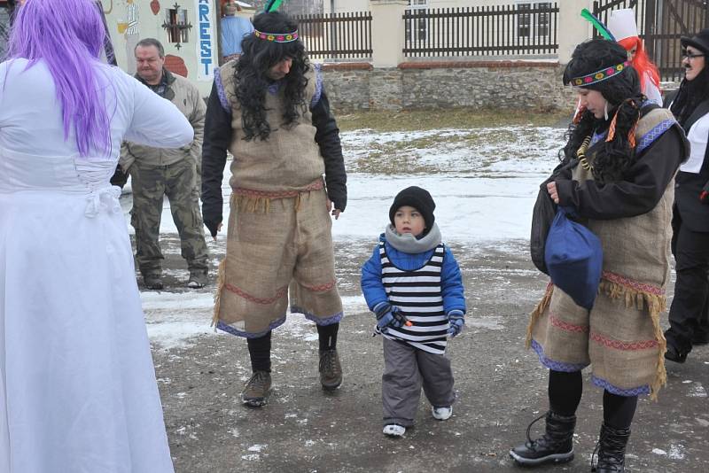 V Malešově se konal tradiční masopust