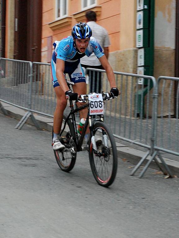 Závody horských kol MTB Cup v Kutné Hoře.