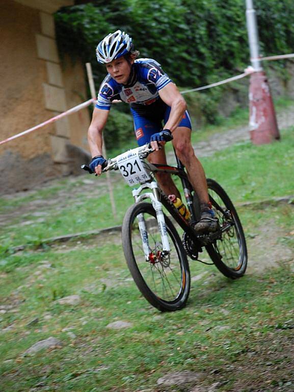 Závody horských kol MTB Cup v Kutné Hoře.