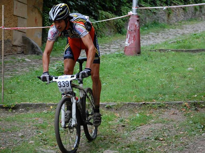 Závody horských kol MTB Cup v Kutné Hoře.