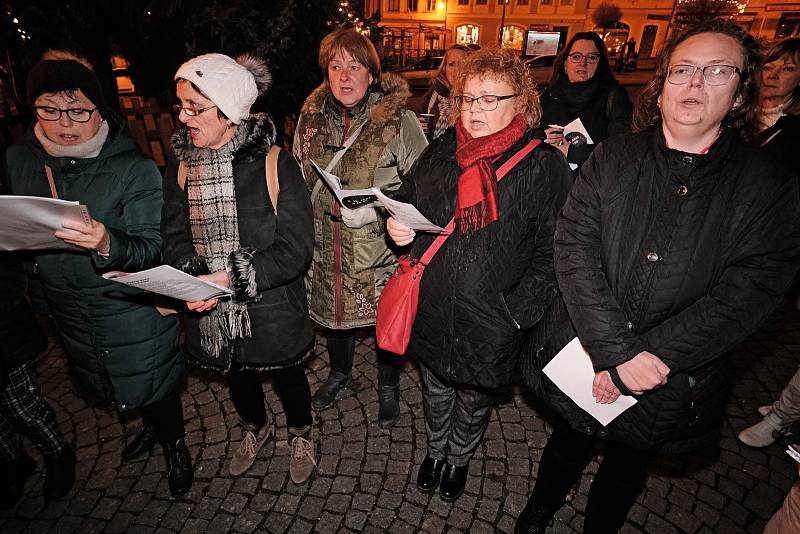 Česko zpívá koledy 2022 v Kutné Hoře.