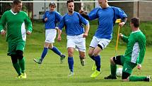 Fotbalová III. třída: TJ Sokol Červené Janovice - FC Bílé Podolí B 1:2 pk (0:0).