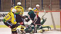 Z hokejového střetnutí play off krajského přeboru Kutná Hora - Žabonosy (3:0)