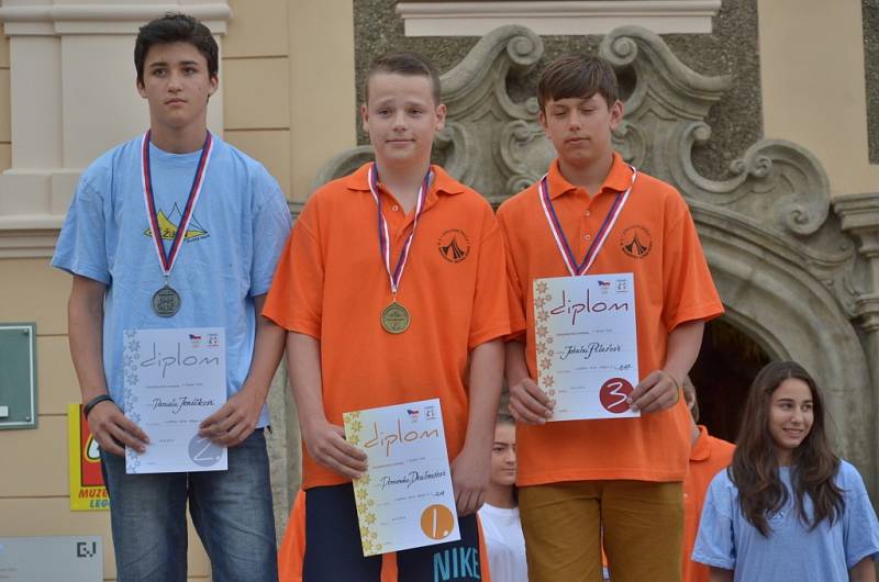 Vyhlášení vítězů, Palackého náměstí Kutná Hora - 17. června 2014