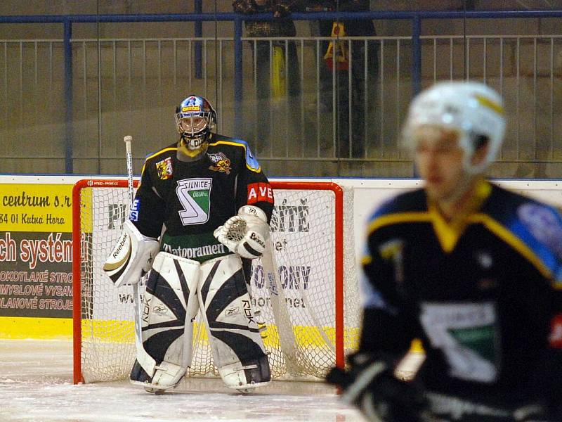 Hokej II. liga: K. Hora - Trutnov 4:2, neděle 15. listopadu 2009