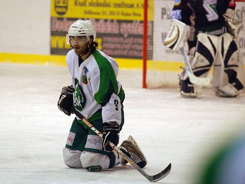 Hokej II. liga: K. Hora - Trutnov 4:2, neděle 15. listopadu 2009