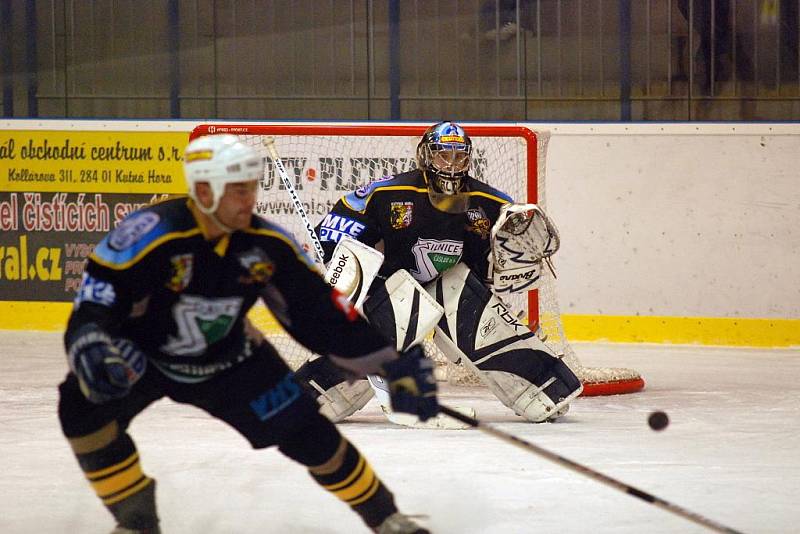 Hokej II. liga: K. Hora - Trutnov 4:2, neděle 15. listopadu 2009